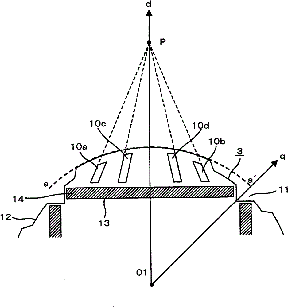 Permanent magnet rotary motor and compressor using the same