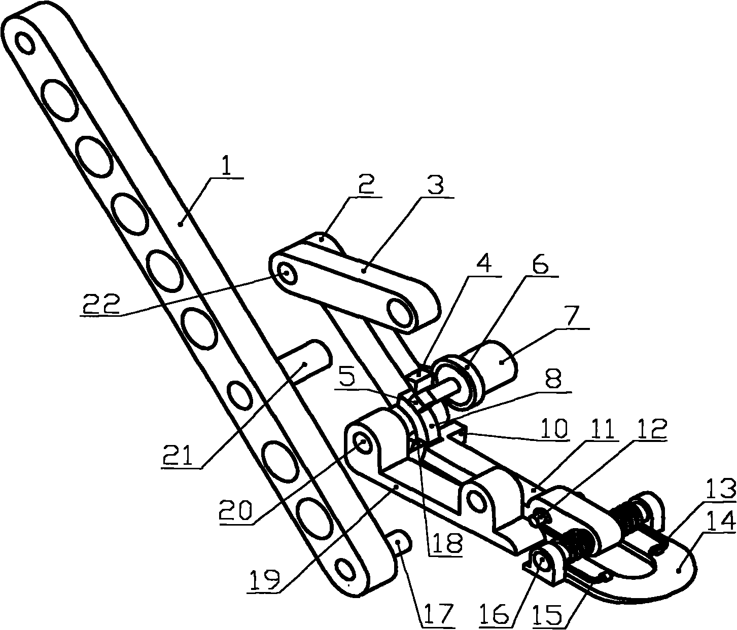 Robot simulated jump aid