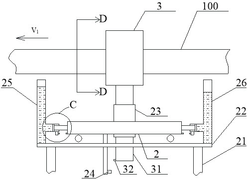 Uniform tension conveying device for computer communication cables