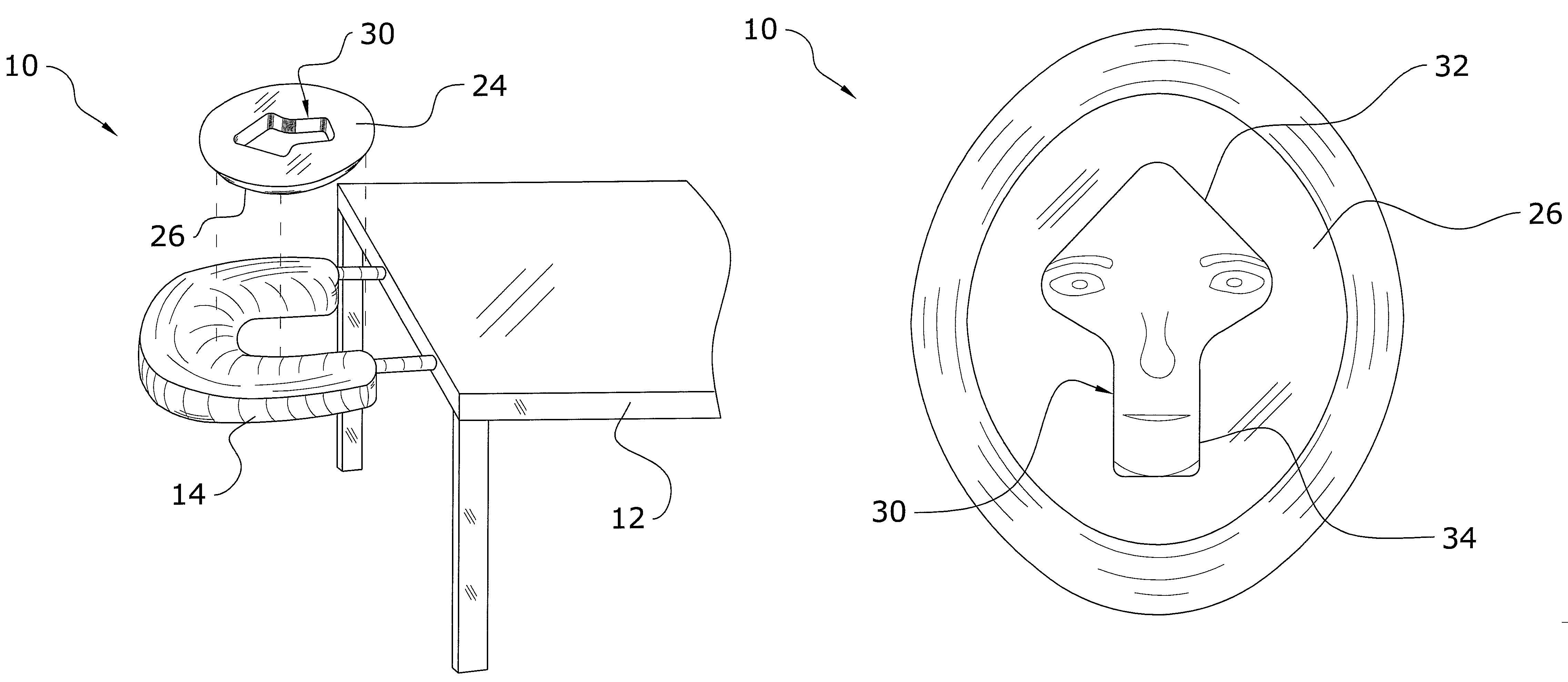 Face cradle insert device