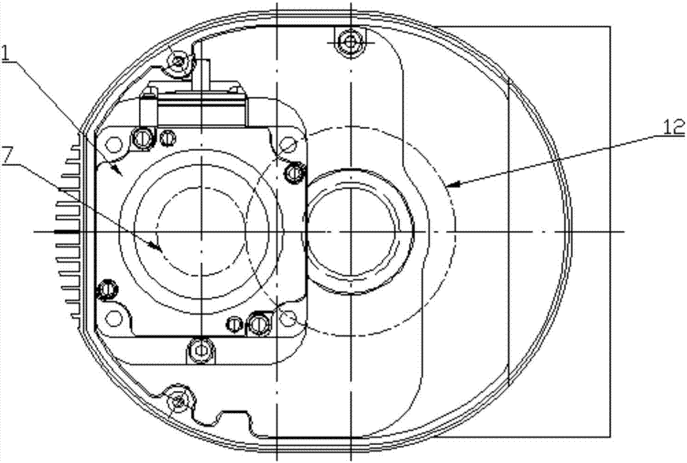 Modularized joint for seven-freedom-degree cooperative mechanical arm