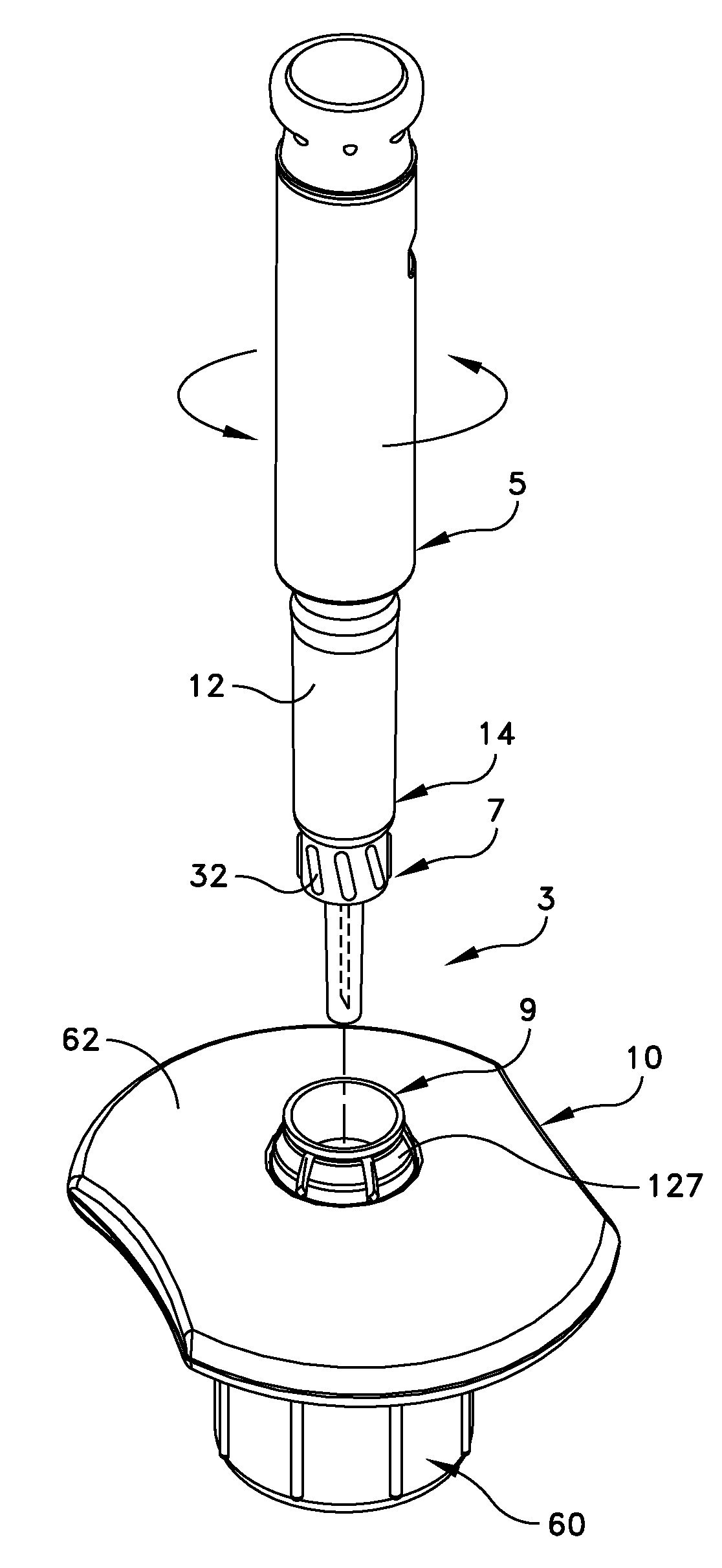 Needle dispenser system and hand tool for same