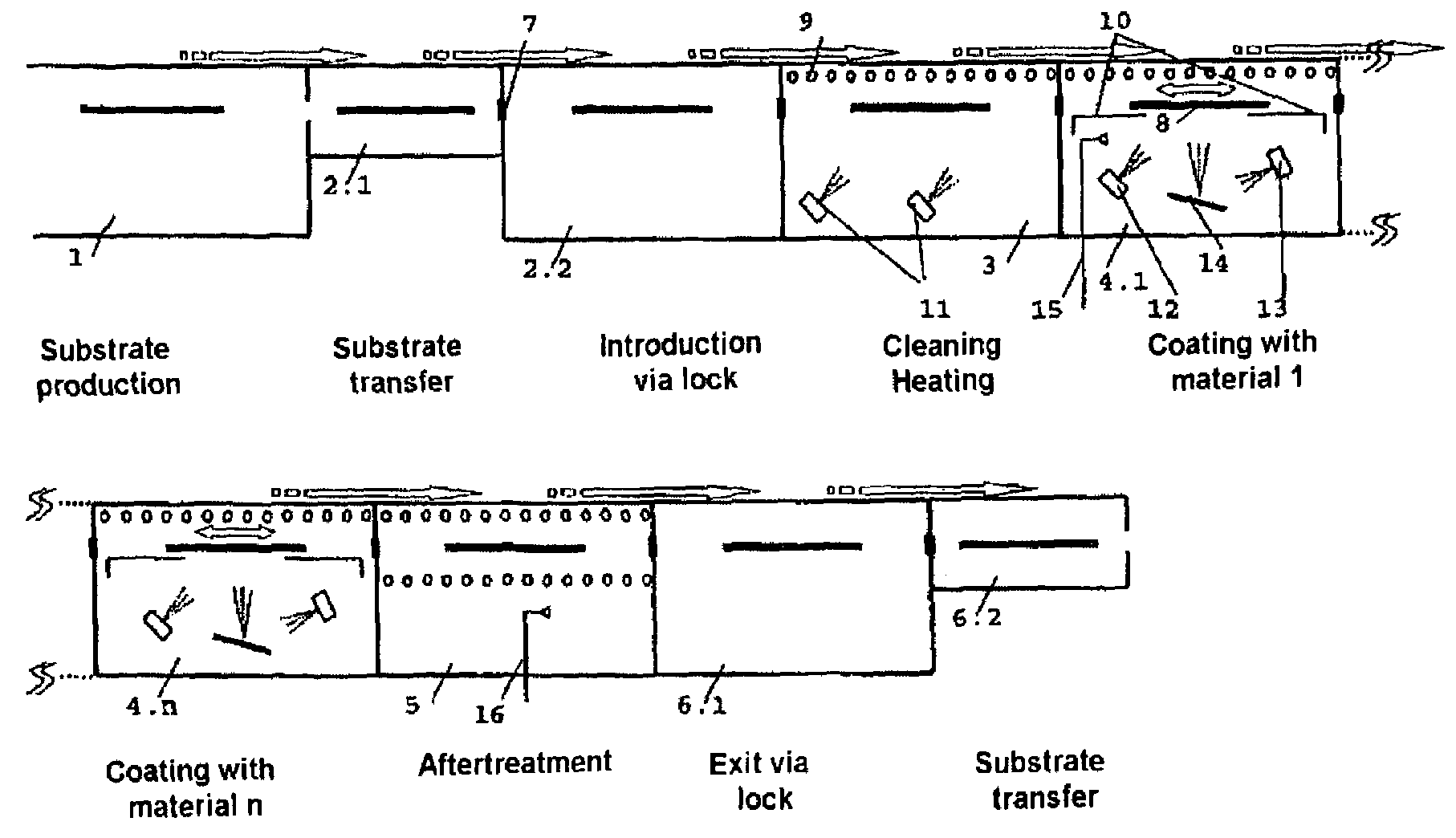 Protective layer for a body, and process and arrangement for producing protective layers