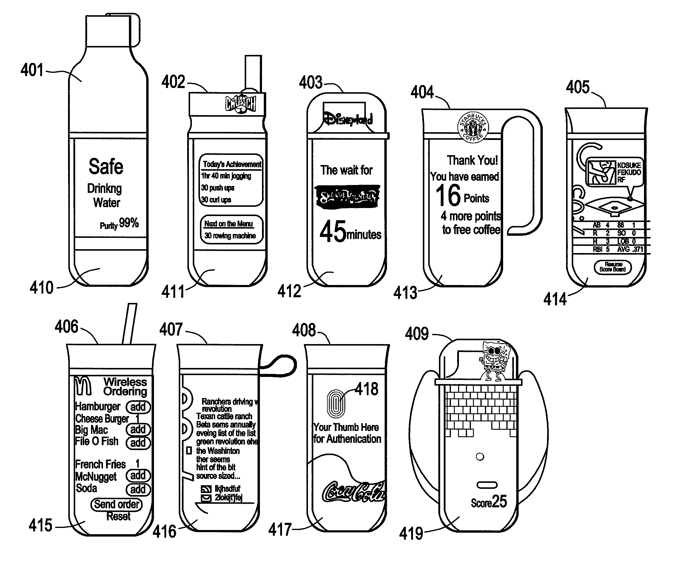 Interaction techniques for flexible displays