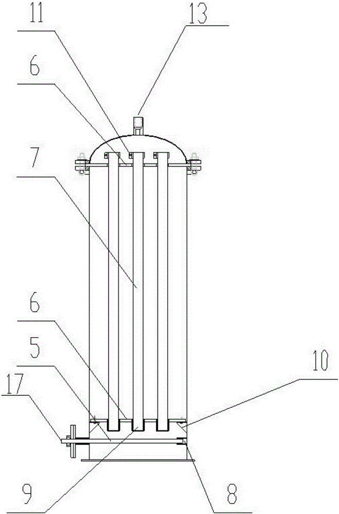 Electro-catalysis treatment device for seawater circulation culture system