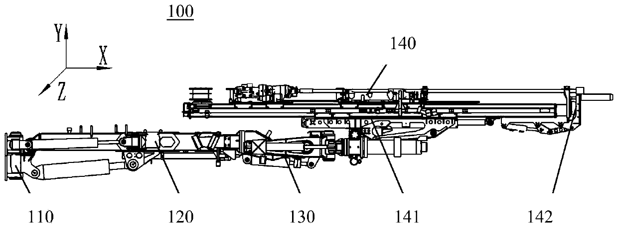 Drilling and splitting device for tunnel excavation