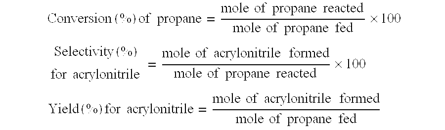 Catalyst for oxidation or ammoxidation