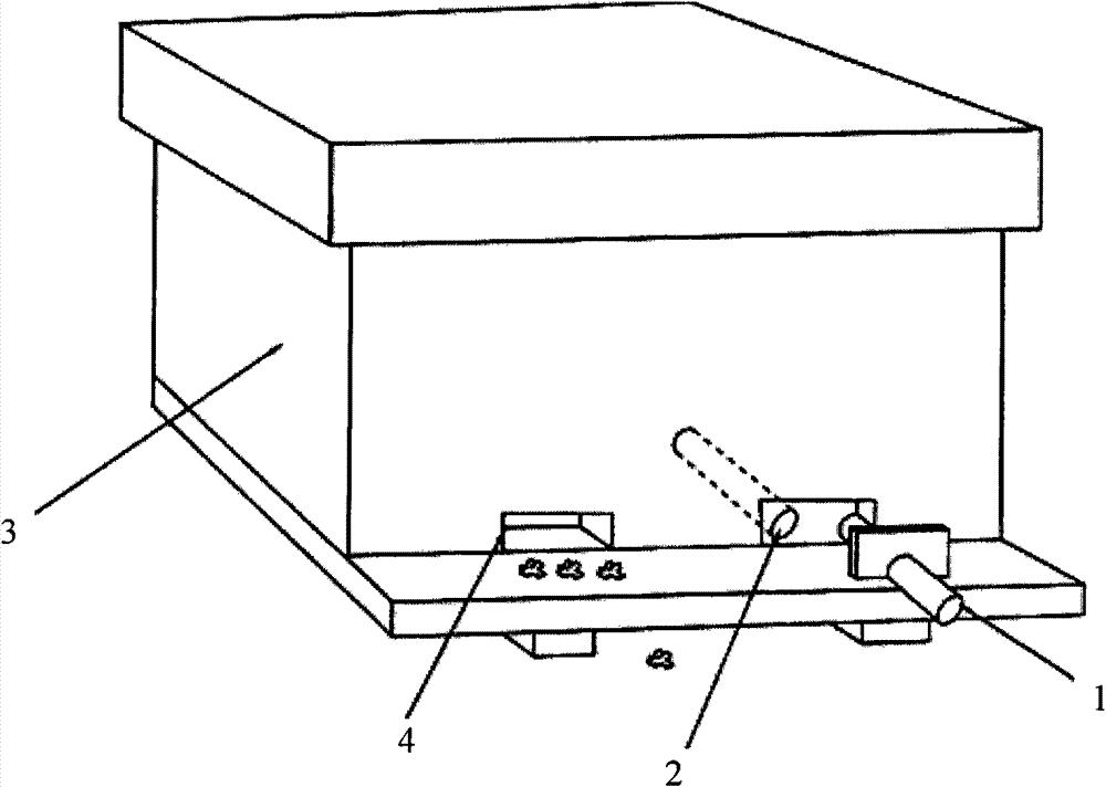 Special bee pollination strength control box