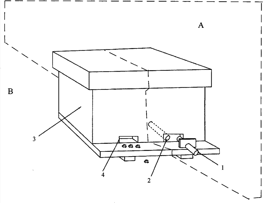 Special bee pollination strength control box