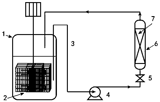 Epsilon-polylysine fermentation method adopting cell immobilization and off-site and intermittent adsorption