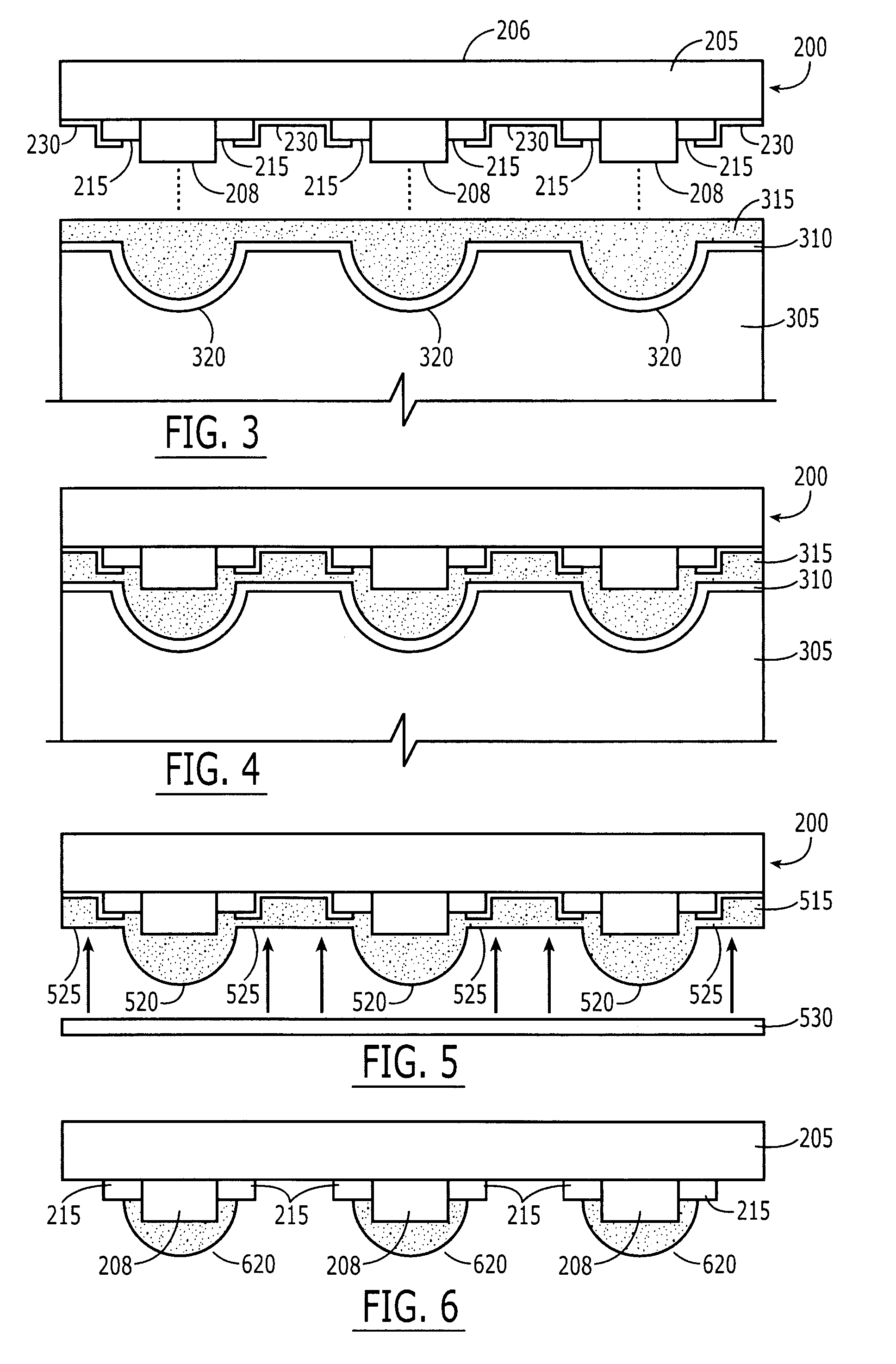 Packaged semiconductor light emitting devices having multiple optical elements