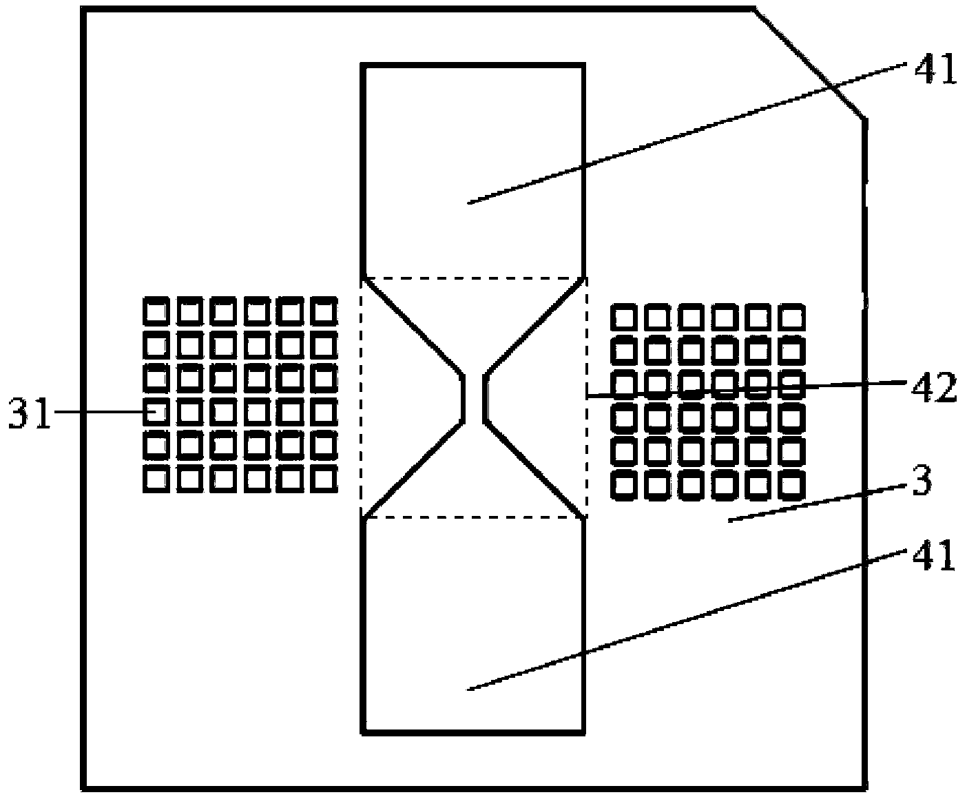 Solid-state electronic switch with characteristic of conversion from normally-open state to normally-closed state and preparation method thereof