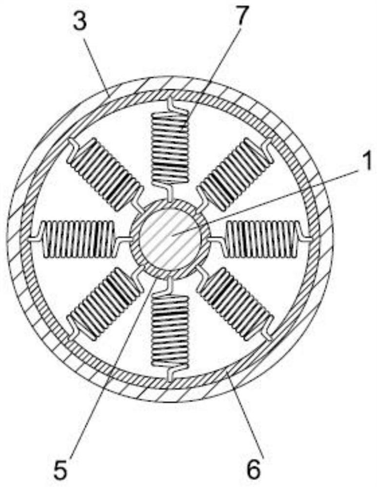 Passive damping device capable of achieving complex damping self-adaptive control characteristic