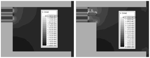 Stacked crimping packaging structure of silicon carbide DSRD