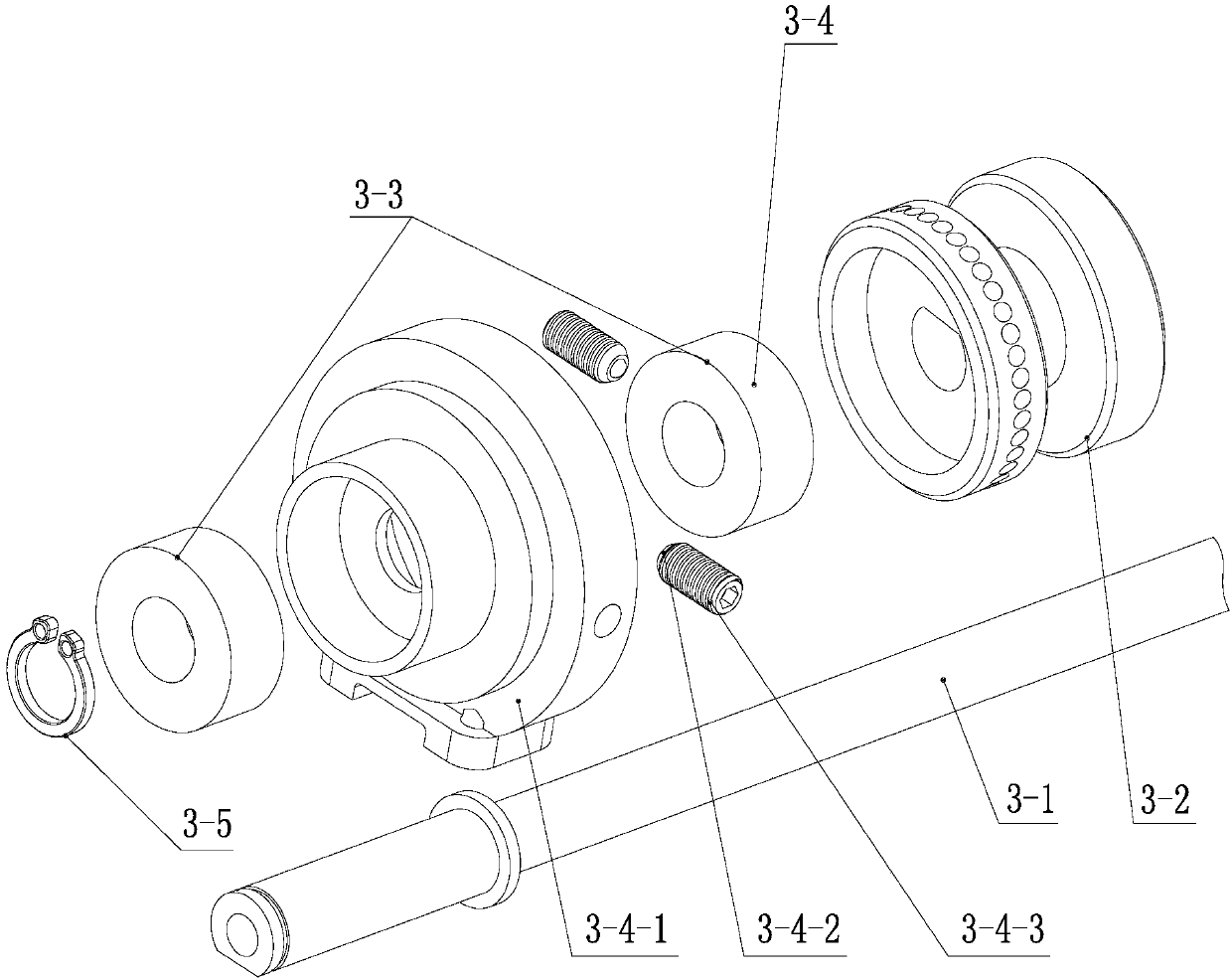 Handheld minimally-invasive surgical instrument with self-locking function