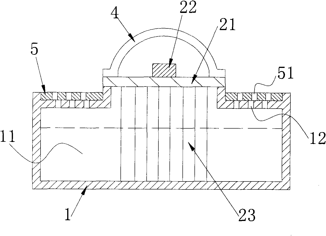 Heater by utilizing LED heat energy as well as mosquito dispeller, aromatherapy device, insulation device and illumination device applying same