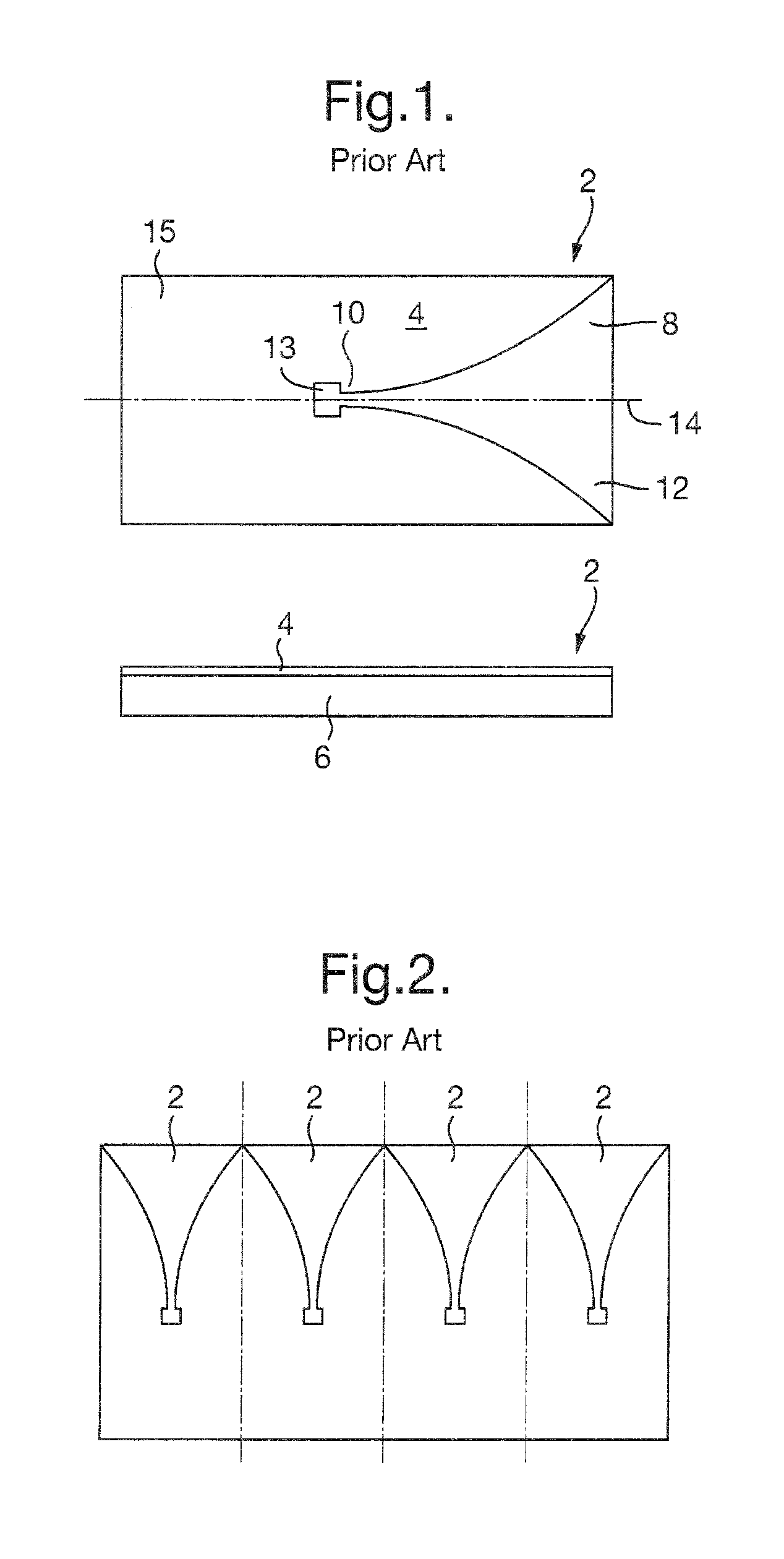 Planar Vivaldi antenna array