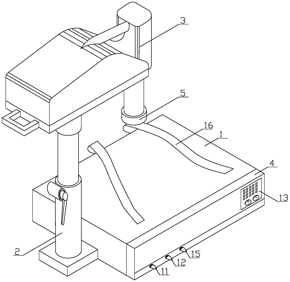 Cardiopulmonary resuscitation machine with high frequency ventilation function