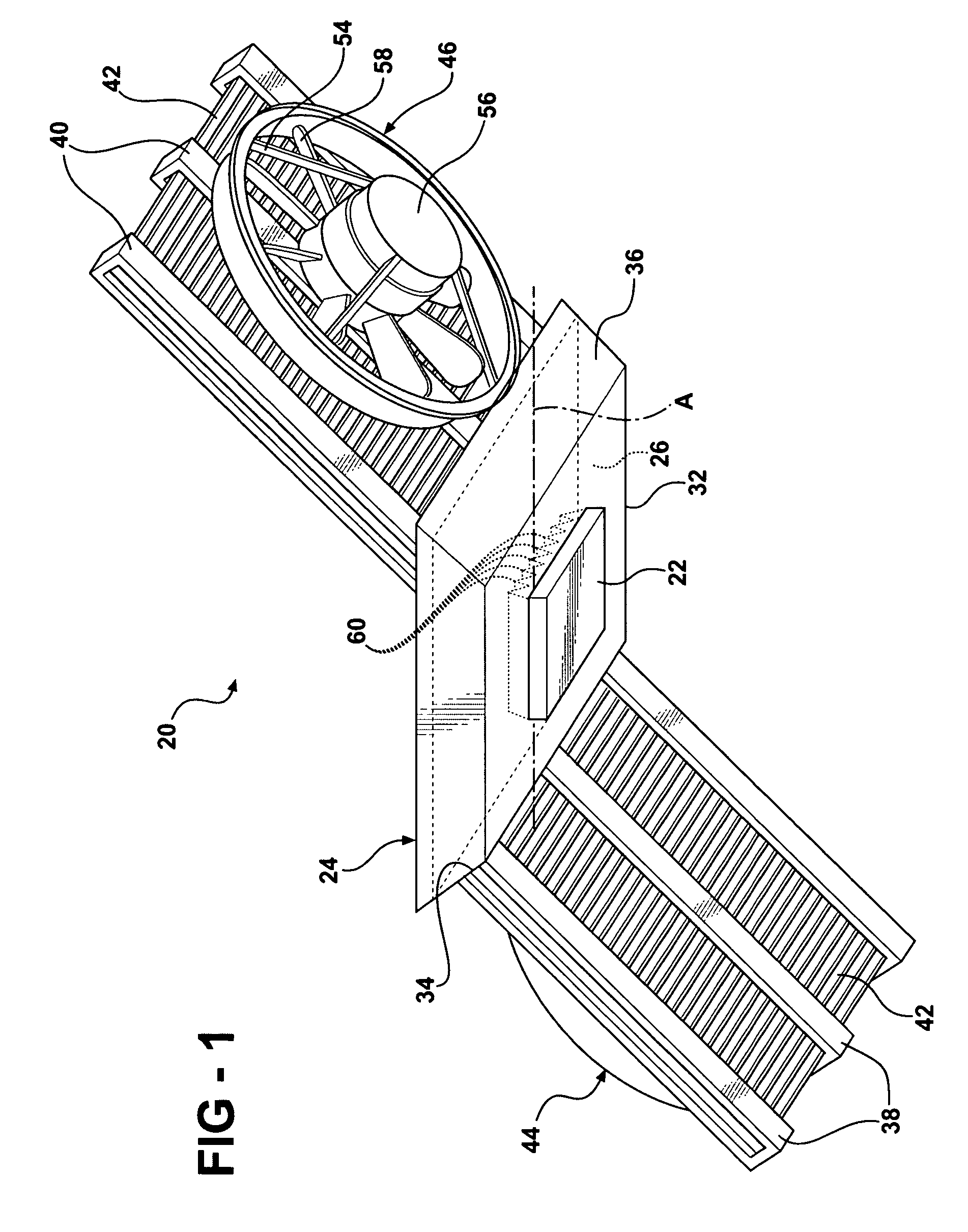 Orientation insensitive thermosiphon capable of operation in upside down position