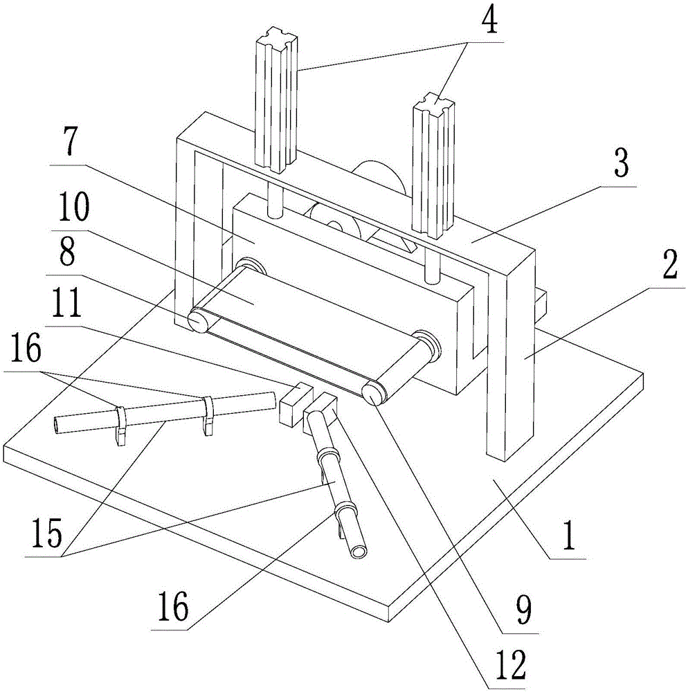 Motor commutator finish machining workbench