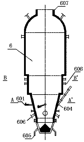 Clean coal gas production method