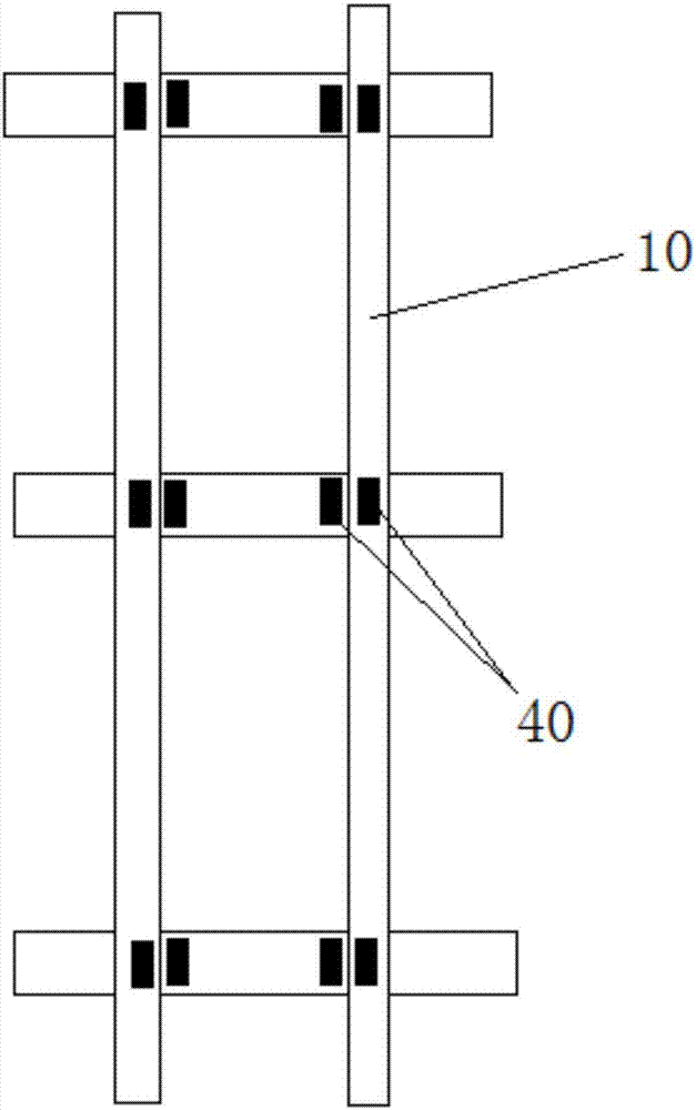 Method for measuring structural deformation of ballastless rail in real time based on piezoelectric ceramic technology