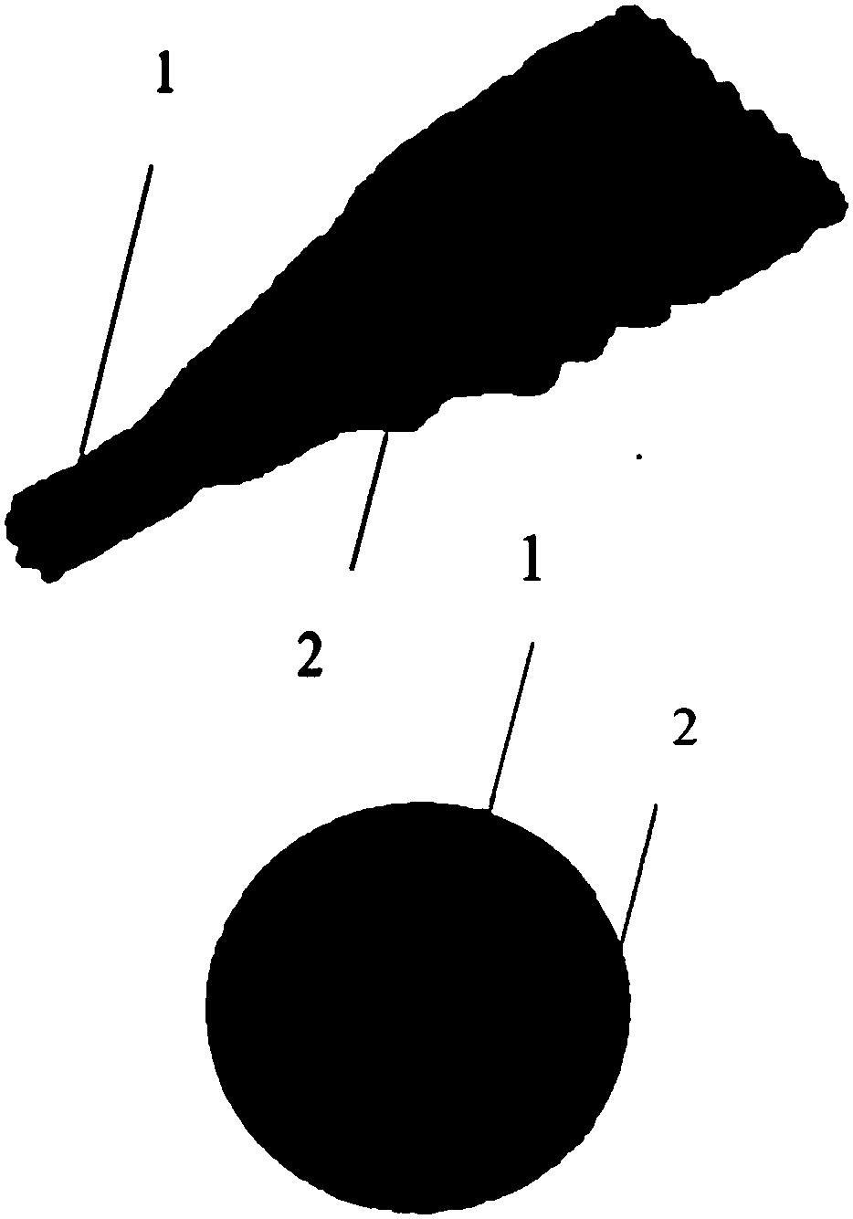 Method for making moisture-absorption and skin-friendly vortex colored spun yarn