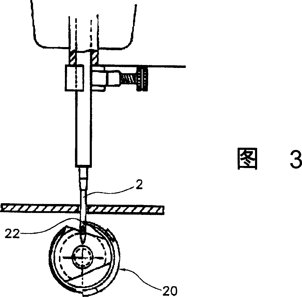 Rotary shuttle device for sewing machine