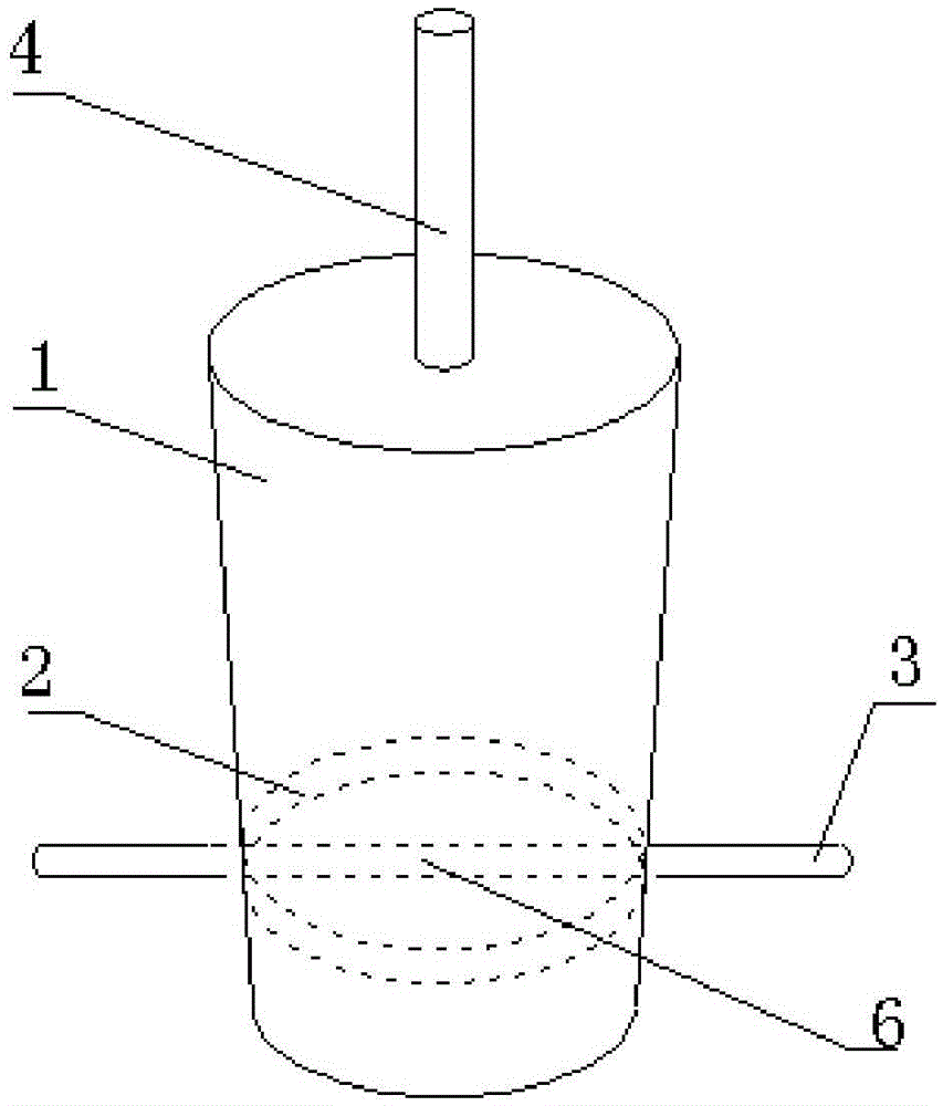 Manual seedling transplanting device