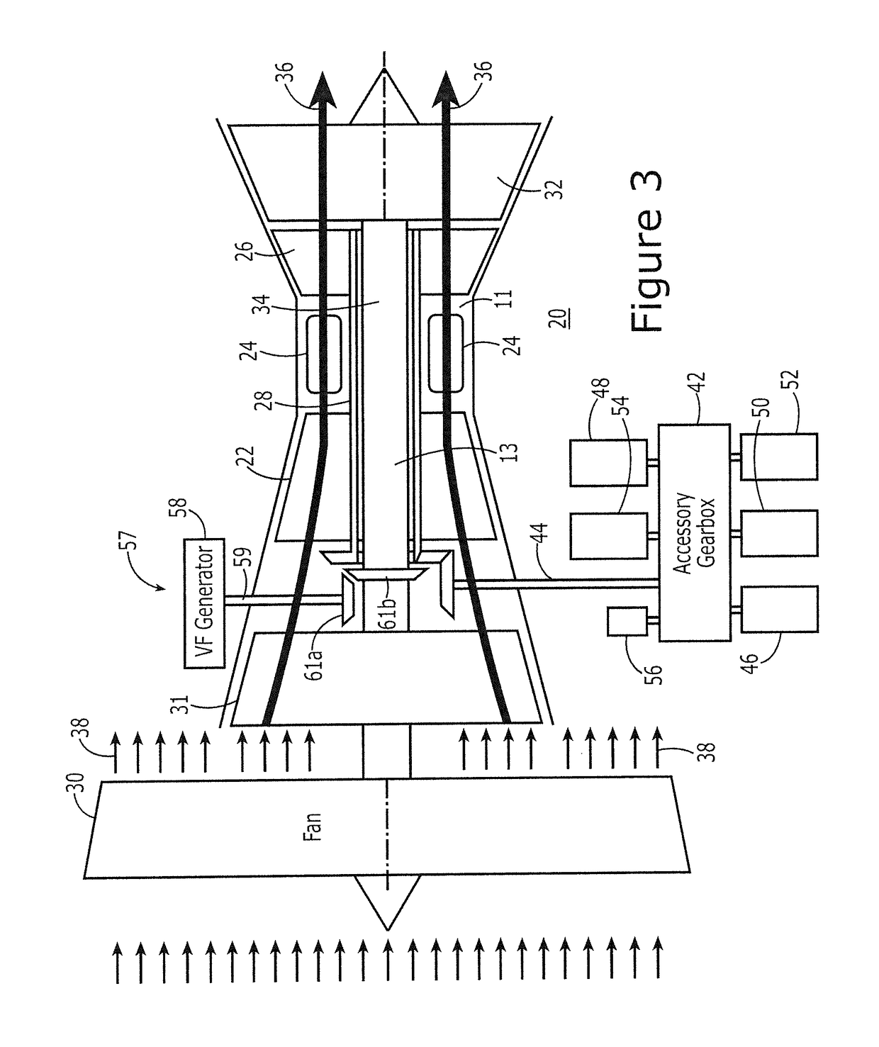 Aircraft and associated method for providing electrical energy to an Anti-icing system