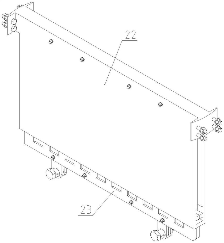 Limiting self-resetting railway swing hollow pier with built-in corrugated web dampers