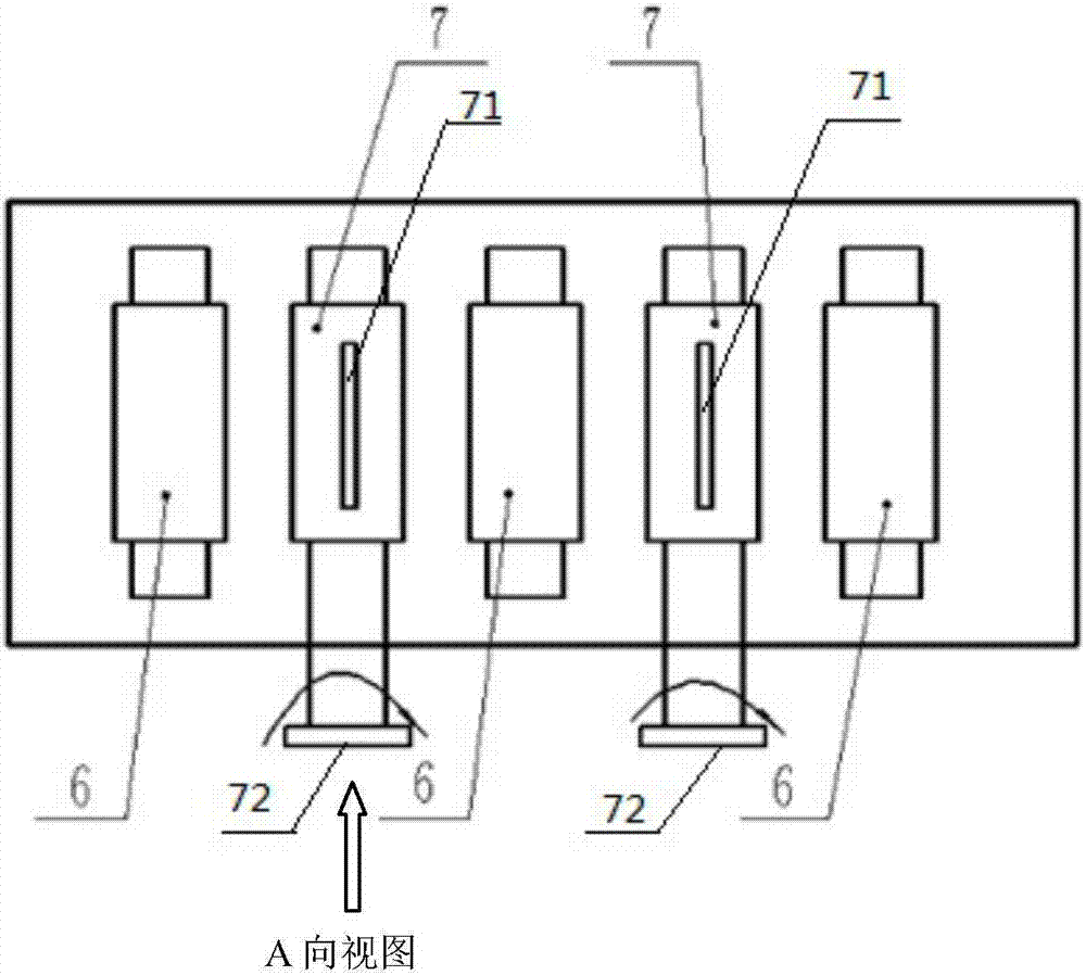 Continuous fiber-reinforced thermoplastic resin melt impregnation device and preparation method