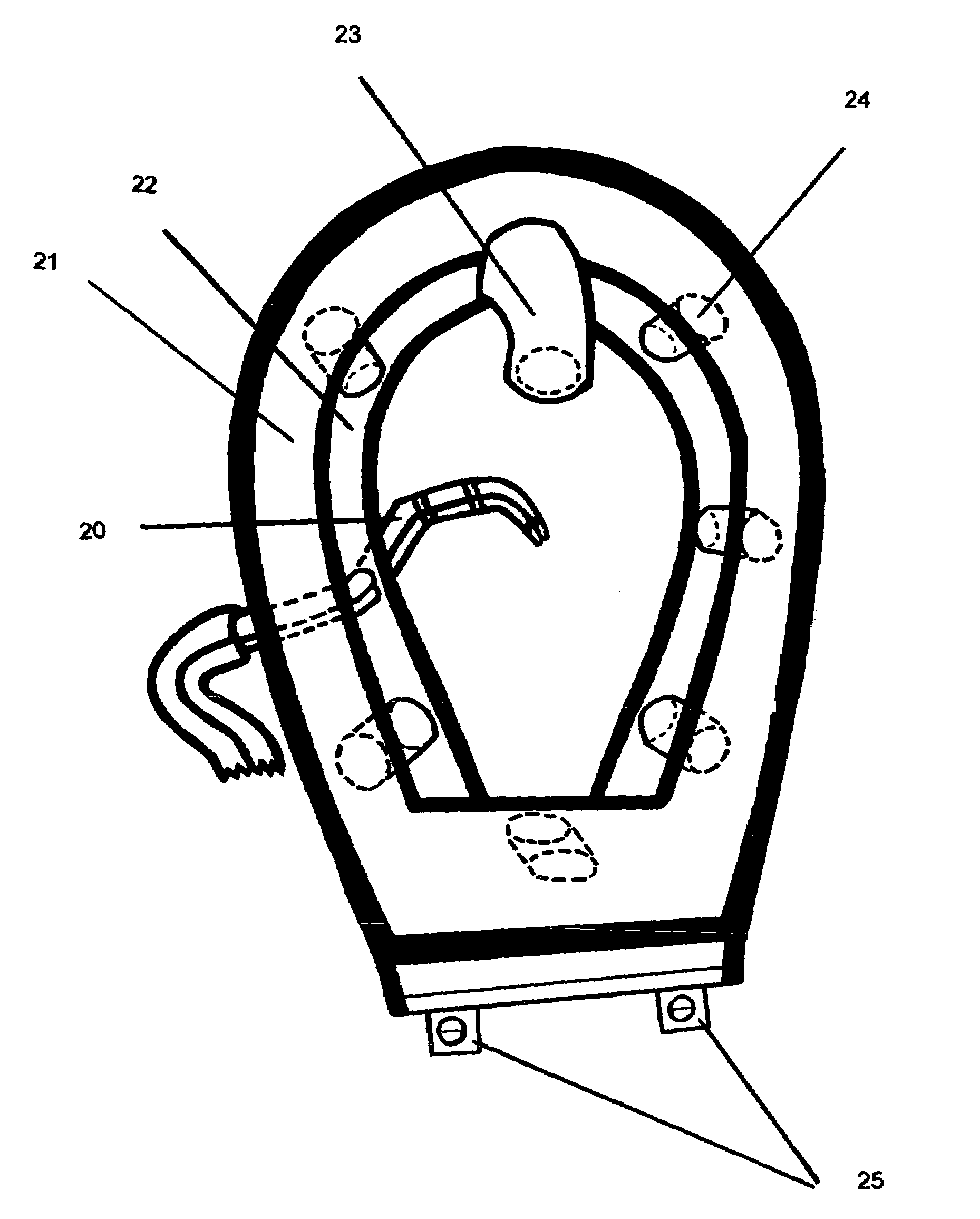 Antiseptic bidet in combination with a hygiene safety guard