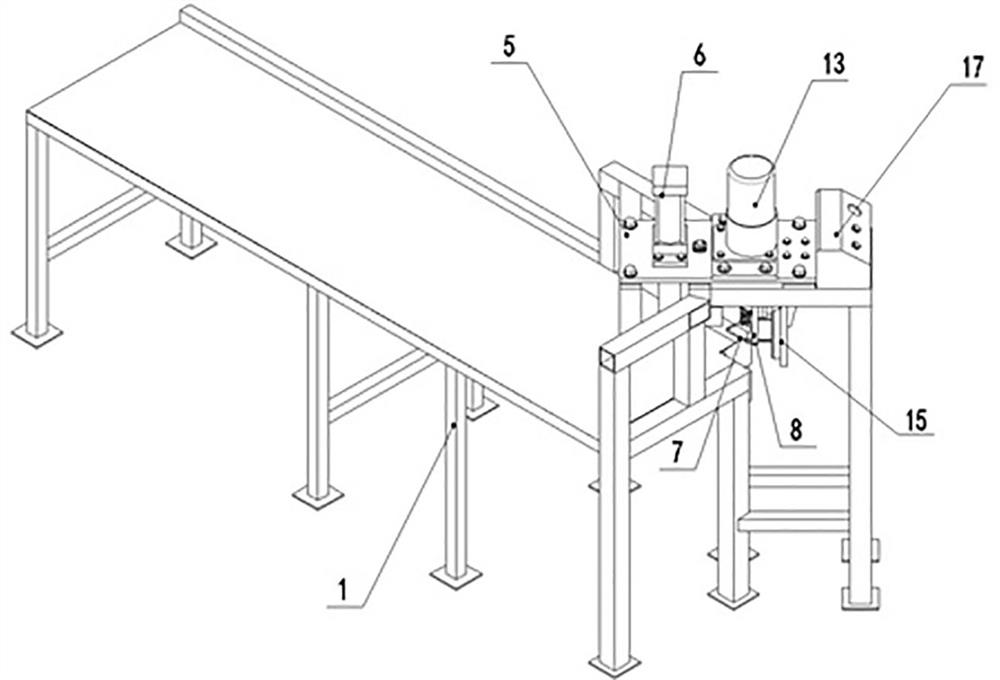 A cutting machine for cutting core material