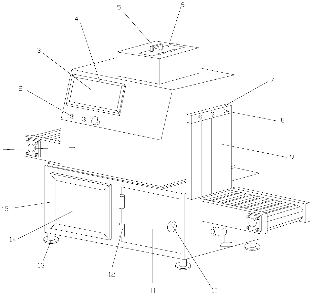 A new type of cutting device for rubber and plastic sheets