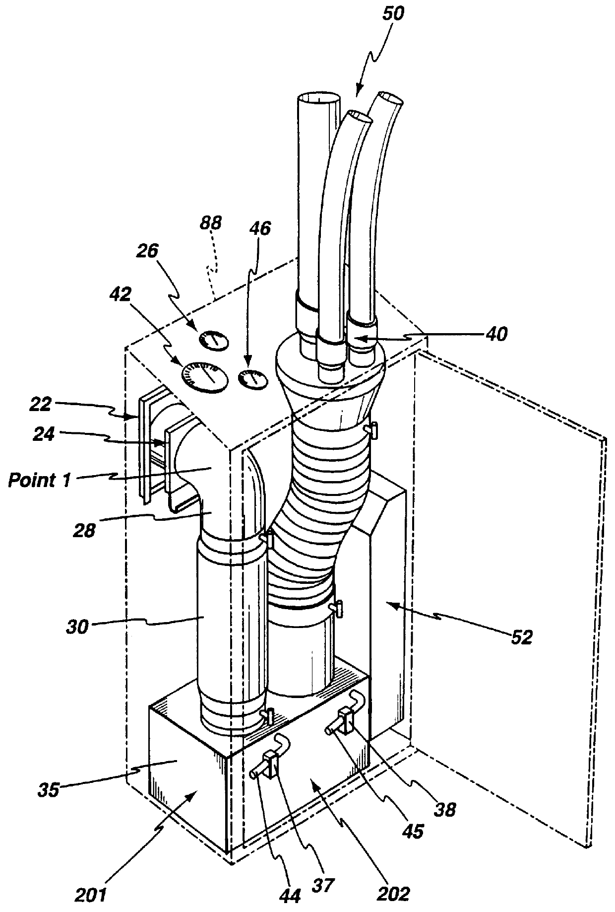 Airflow rate regulating device