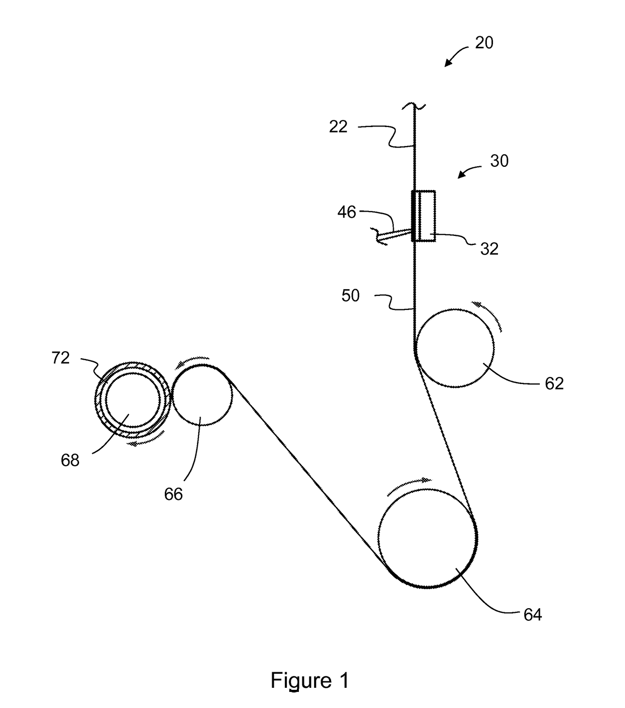 Method and apparatus for fabricating stretch film rolls