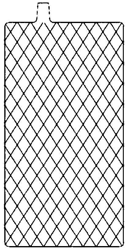 Method for container formation of unformed plate for power battery