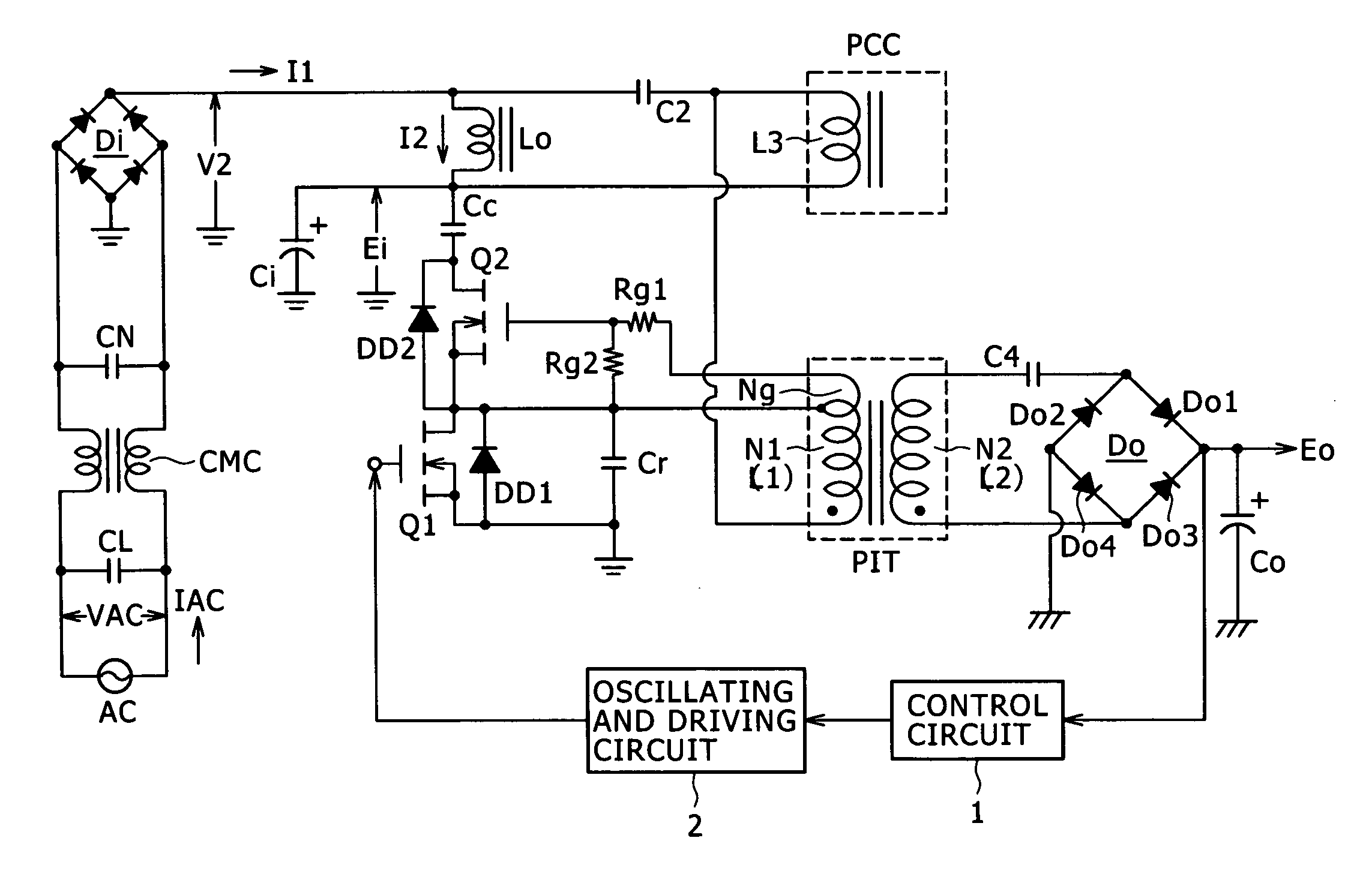 Switching power supply circuit