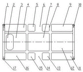 Multifunctional ultrasonic examining bed