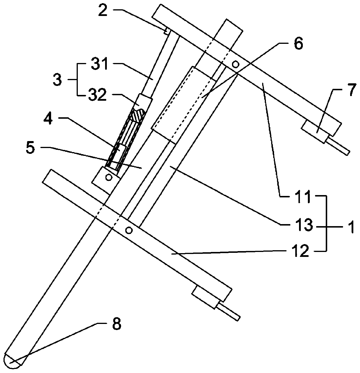 X-shaped, V-shaped and Y-shaped special-shaped component assembly method