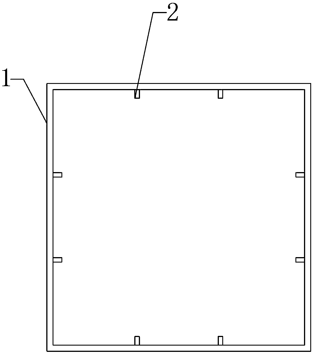 Ribbed steel tube concrete column and its design method