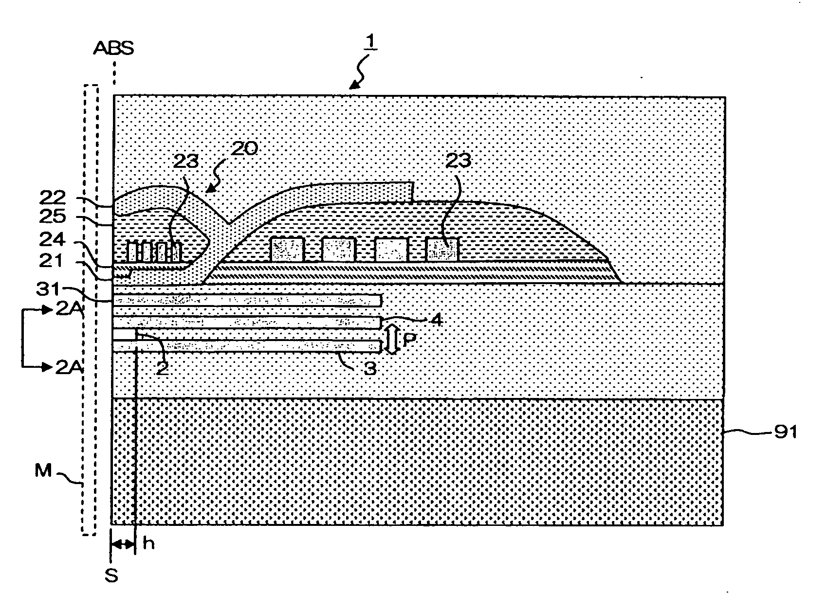 Thin film magnetic head having a pair of magnetic layers whose magnetization is controlled by shield layers