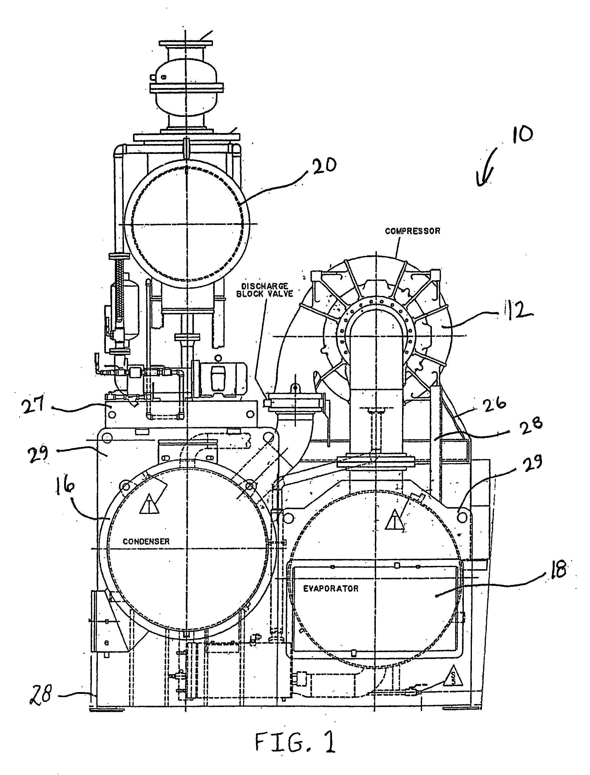 Automatic start/stop sequencing controls for a steam turbine powered chiller unit