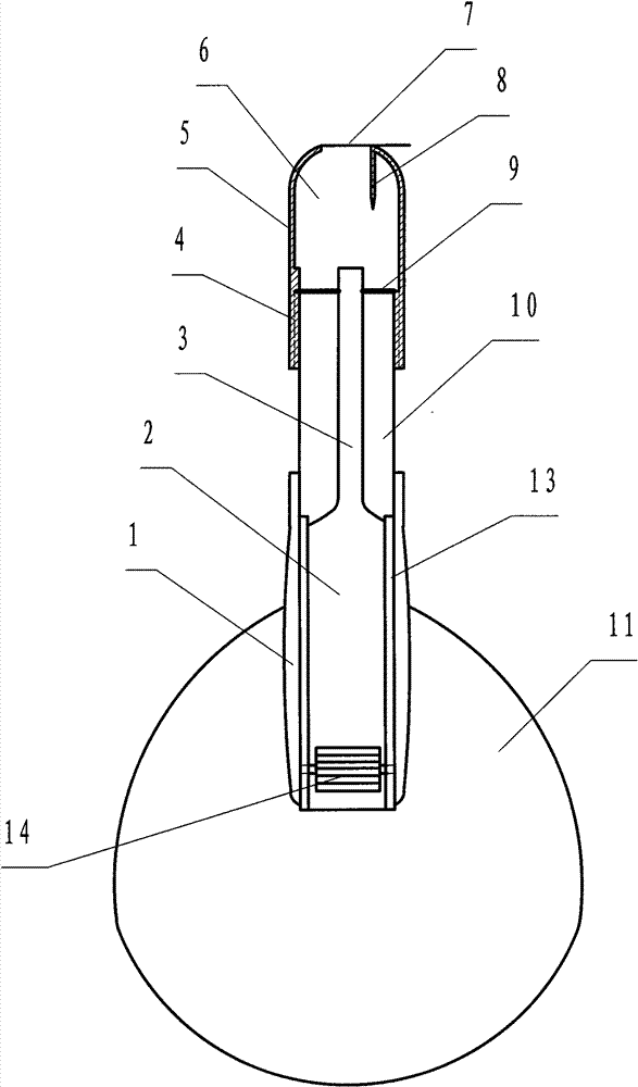 Container of anorectal lubricant and antibiotic medicine for treating constipation by injection