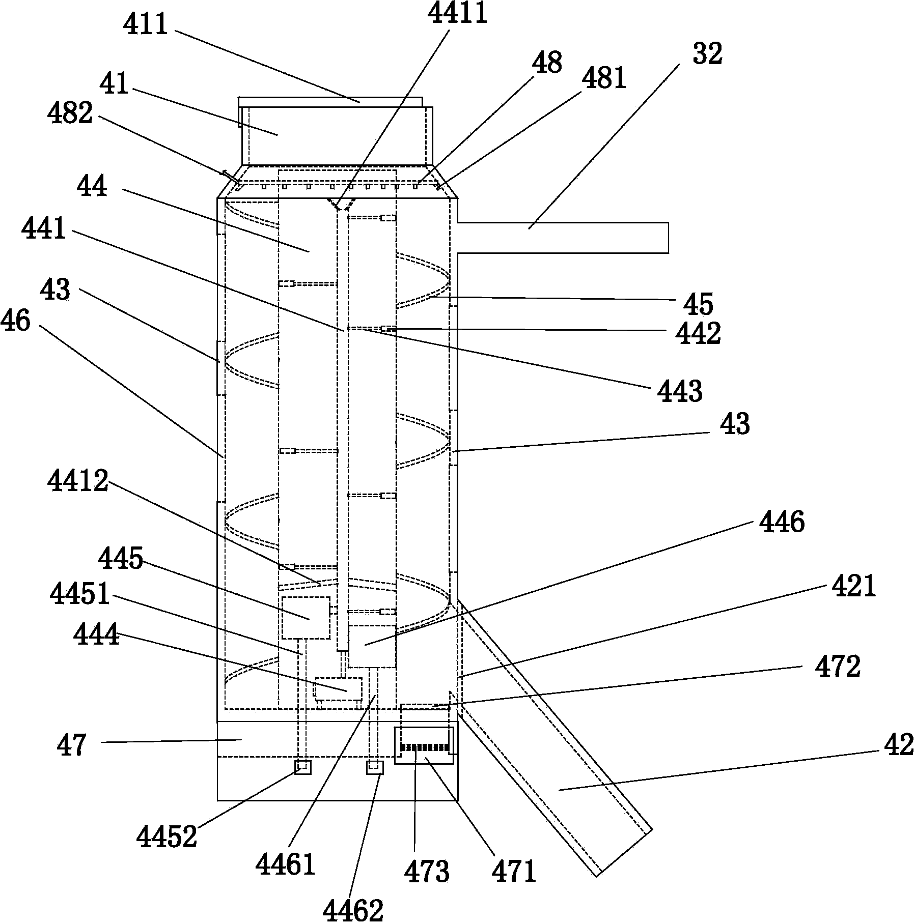 Carbon black and preparation device