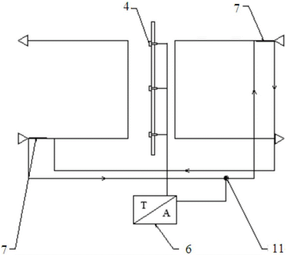 Anti-frosting heat recovery system for preheating outdoor fresh air