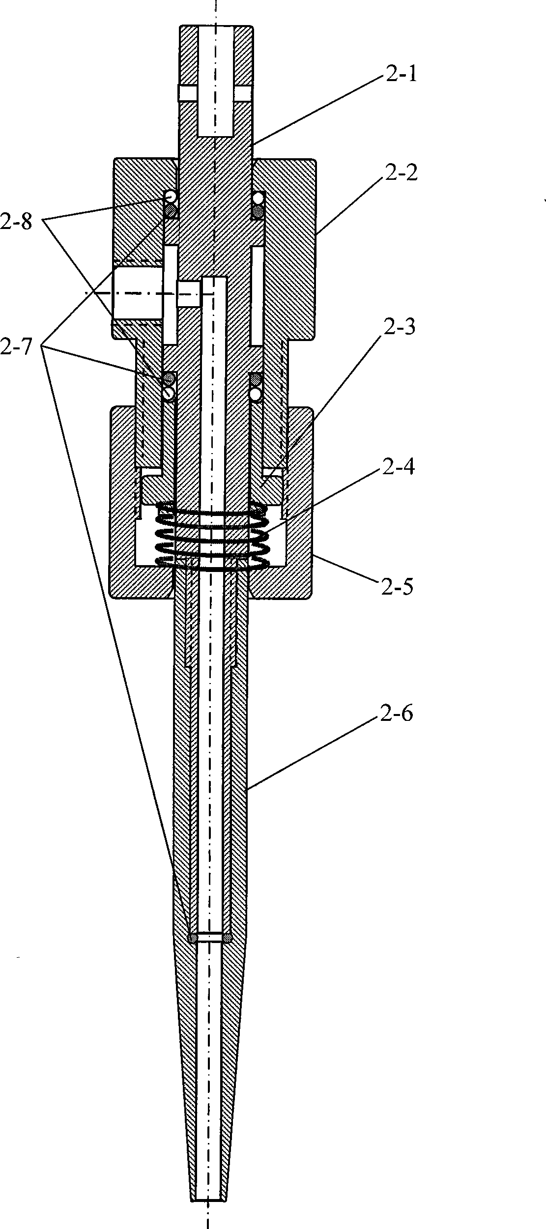 Vacuum ampoule fusion sealing machine