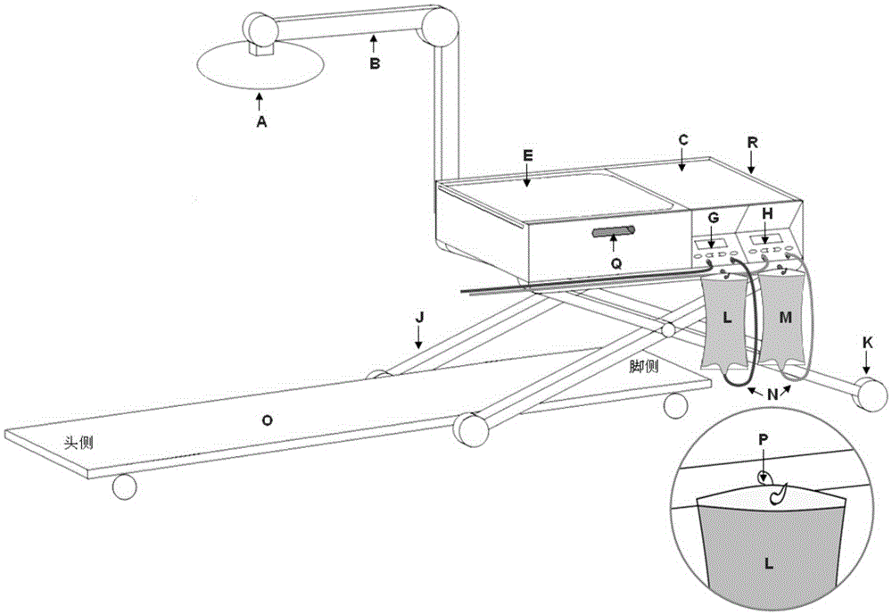 A multifunctional organ transplant vehicle and its usage method