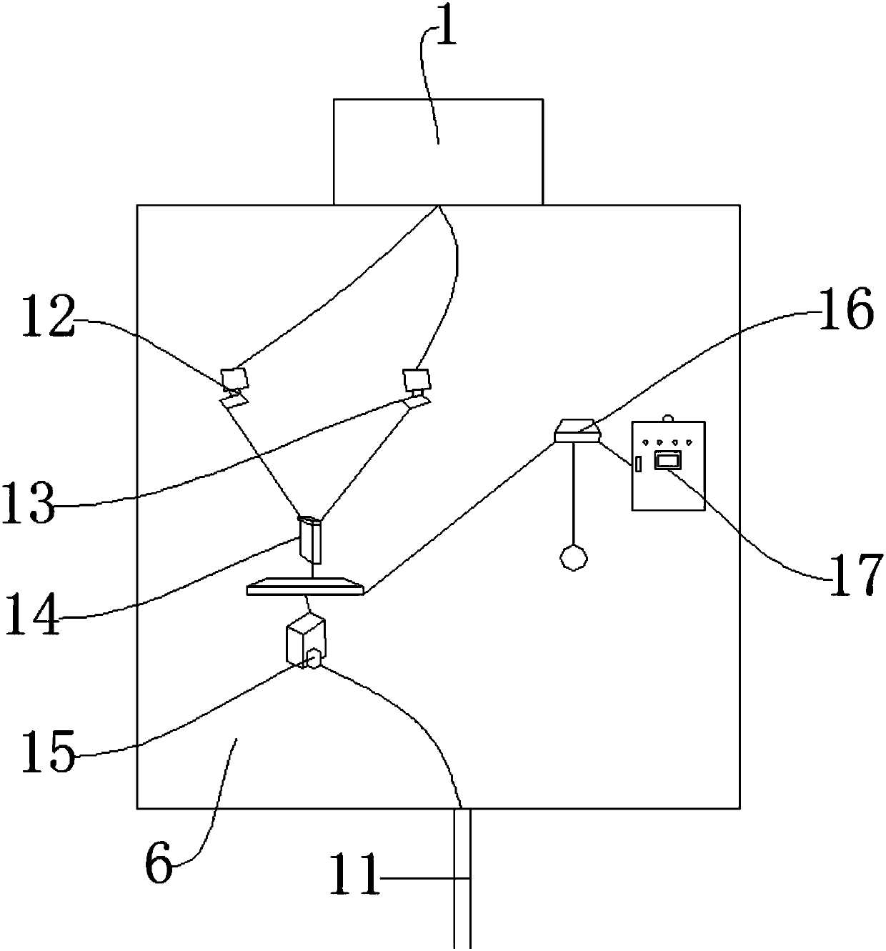 Photoelectric sensor protection device and protection method